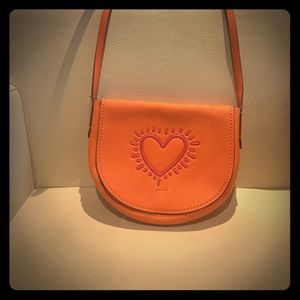 Brand new Keith Haring Leather Coach purse